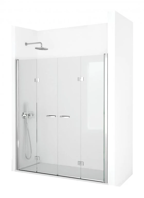 Shower enclosure VOLTA corner one fixed side panel — SOPAL
