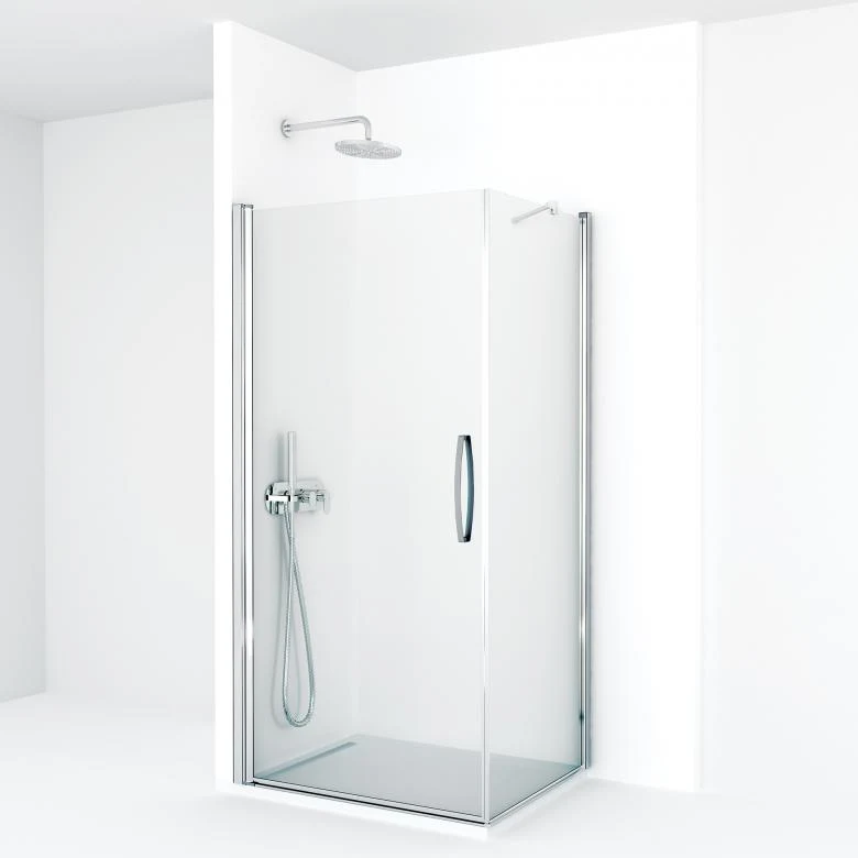 Shower enclosure Rio corner one fixed side panel — SOPAL