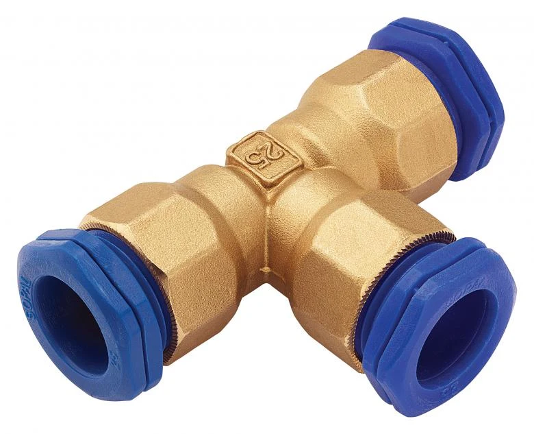 SOPAL — Pipe-to-pipe-to-pipe tee — SOPAFLO — 1380A01