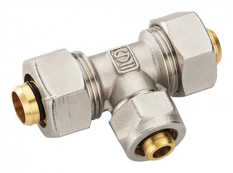 SOPAL — Tee with reduced centre branch screw connection — SOPALPEX screw fittings — 13GTA03