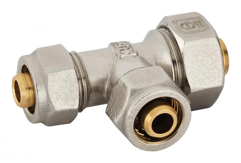 SOPAL — Tee reduced on two sides screw connection — SOPALPEX screw fittings — 13R5A03