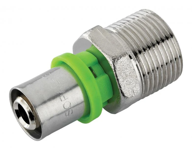 SOPAL — Male straight fitting — SOPALPEX press fittings — 13HAA03