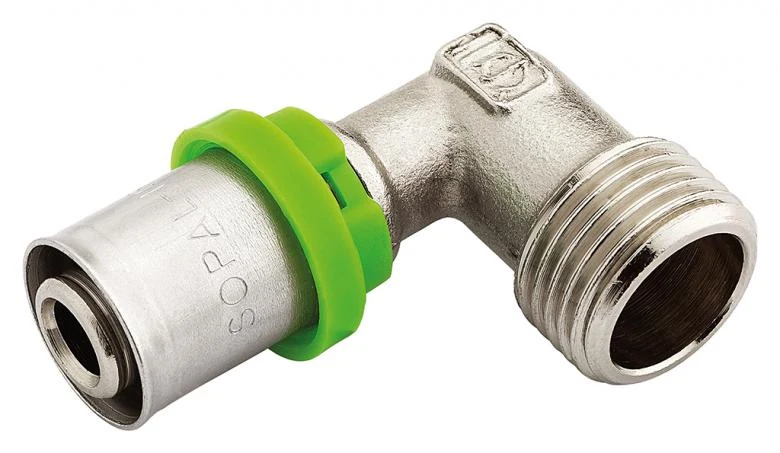 SOPAL — Male elbow fitting — SOPALPEX press fittings — 13QZA03