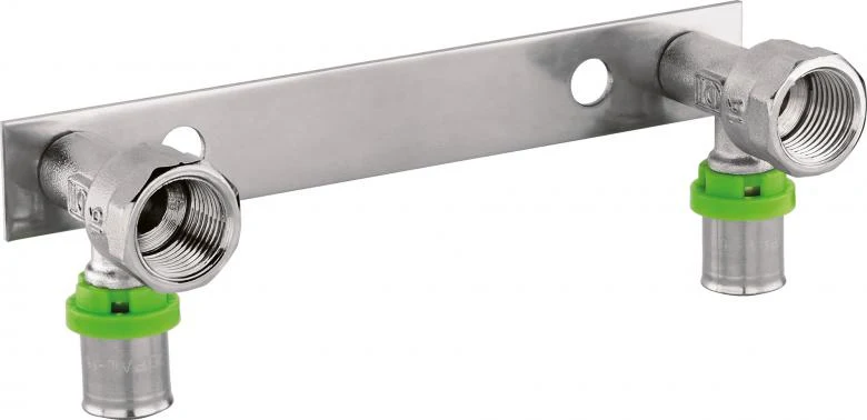 SOPAL — Female double-wallplate elbow — SOPALPEX press fittings — 13A7A03