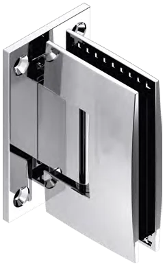 Wall-to-glass hinge for shower screens — SOPAL