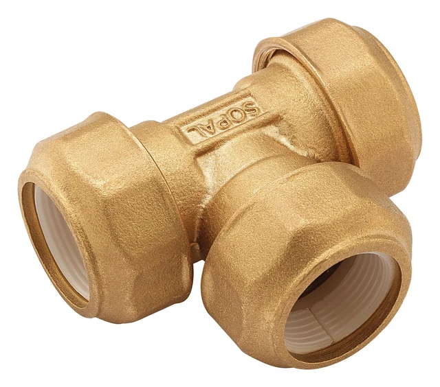 SOPAL — Pipe-to-pipe-to-pipe tee — ASTAFLO — 1339A01