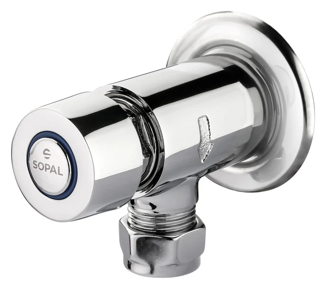 Self-closing shower valve with concealed inlet Pilau — SOPAL 06EAA04