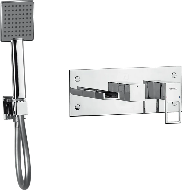 Bath and shower mixer concealed Zaghouan — SOPAL 06G1A04
