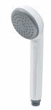 White anti-limescale hand shower — SOPAL 1091A10