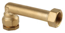 Long elbow coupling with swivel nut — SOPAL
