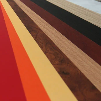 LAMICA-faced MDF or particleboard panel